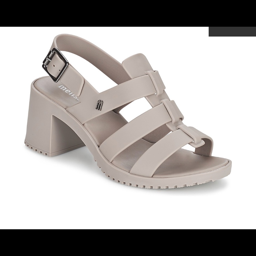 Melissa block heels size 7 blue